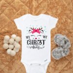 Body bebelus personalizat "MY 1st CHRISTmas"