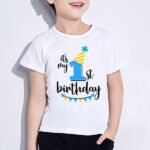 Tricou personalizat baieti "Its my 1st Birthday"