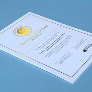 Imperial Brick Exchangeable Diploma personalizata cu folio | Romera Print