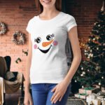 Tricou dama personalizat "Olaf"