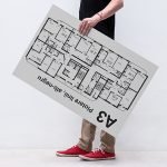 Plotare CAD Alb Negru Format A3