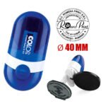 Stampila de buzunar Colop Pocket rotunda R40 diametru 40 mm