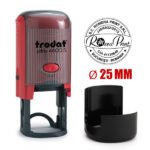 Stampila rotunda Trodat 46025 diametru 25 mm
