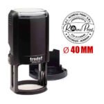 Stampila rotunda Trodat 4642 diametru 40 mm