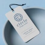 Eticheta personalizata carton special 4x7cm