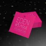 Eticheta personalizata carton special 6,5x6,5cm