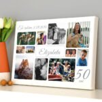 Tablou canvas personalizat "aniversare"