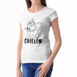 Tricou personalizat dama "Chillin Jerry"