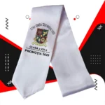 esarfa absolvire personalizata_alb