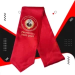 Esarfe absolvire personalizate - Rosu - imagine 2