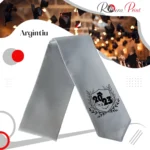 Esarfe absolvire personalizate - Argintiu