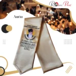 Esarfe absolvire personalizate - Auriu