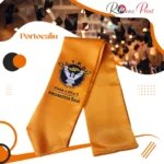 Esarfe absolvire personalizate - Portocaliu